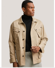 Cotton Lightweight Multi Pocket Jacket