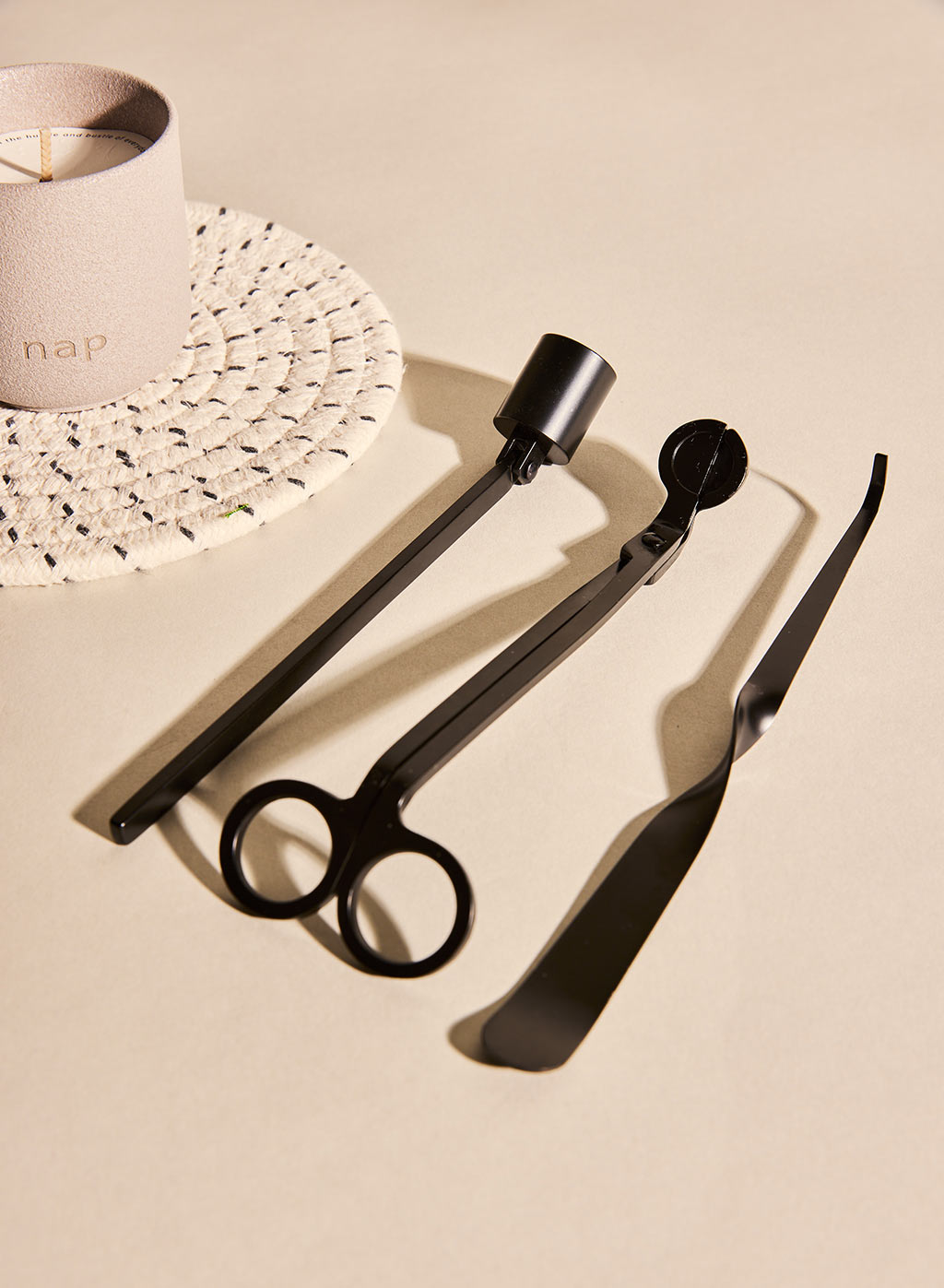 Candle Snuffer Set Care Kit(3pc)