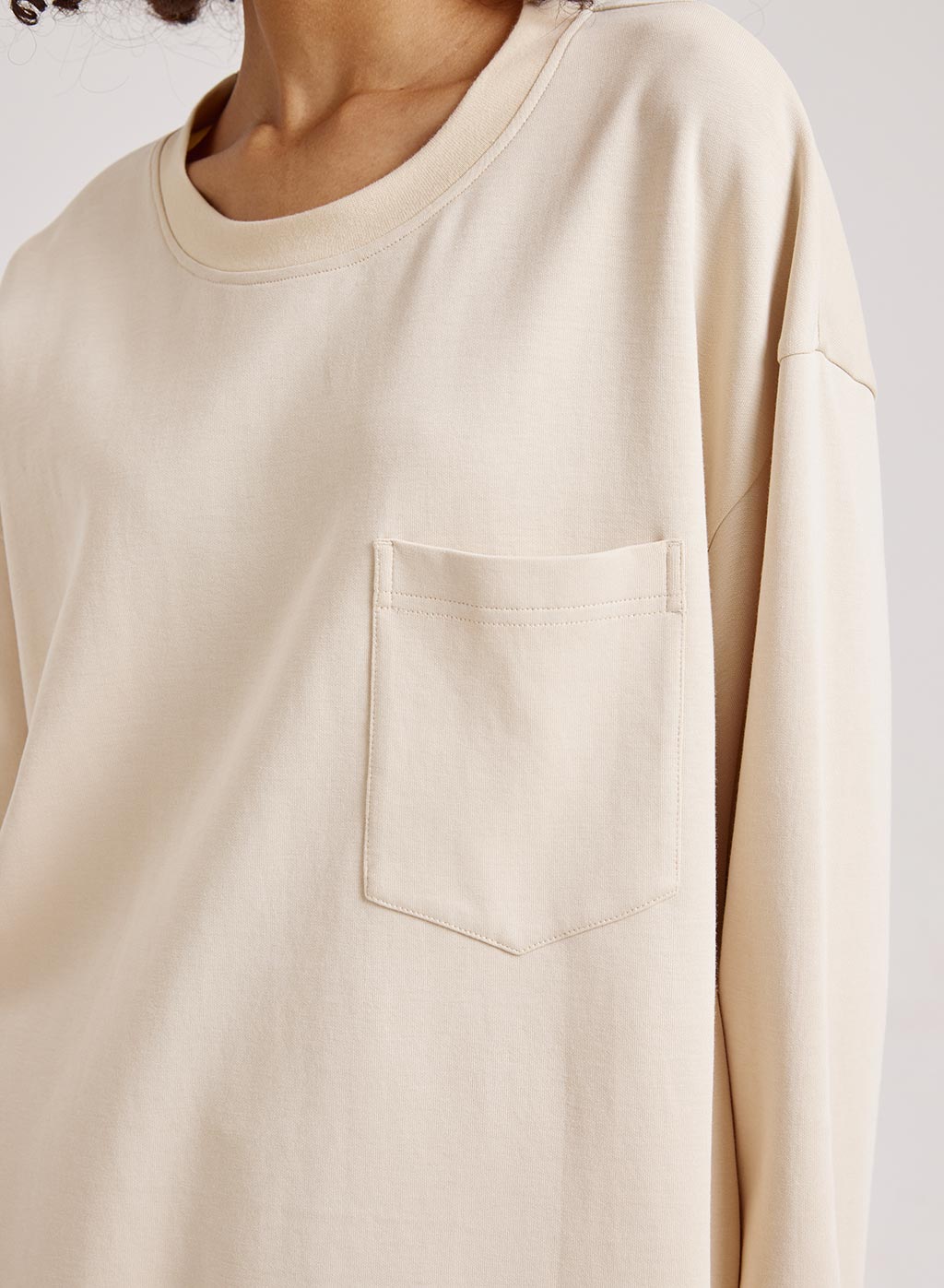 Relaxed Cotton Sweatshirt