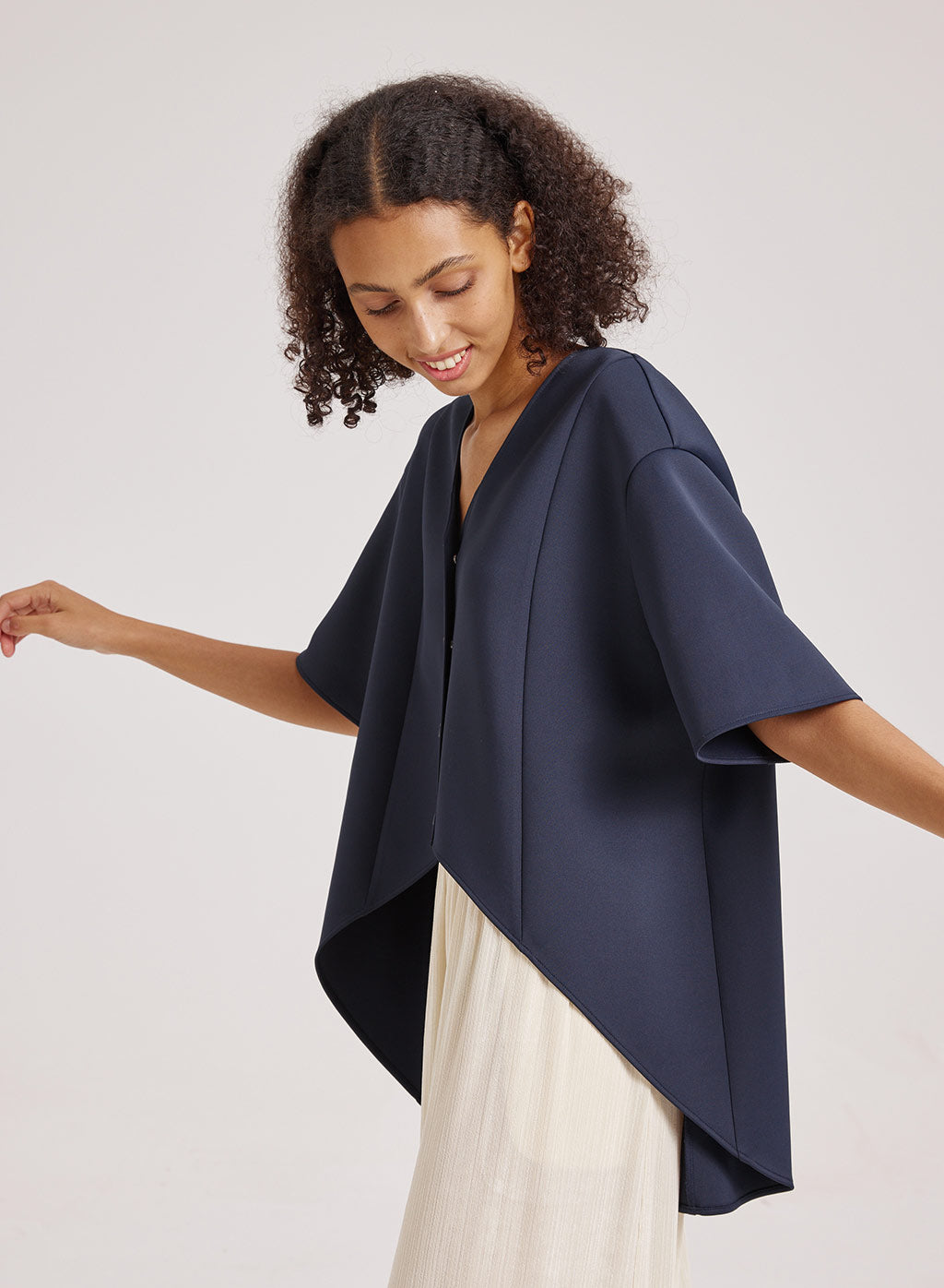 Penguin Cropped Tailored Jacket