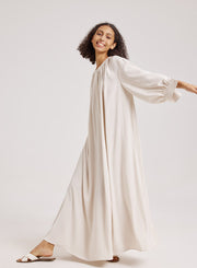 Gathered Maxi Dress - Nap Loungewear – Nap Loungewear Sleepwear & Loungewear