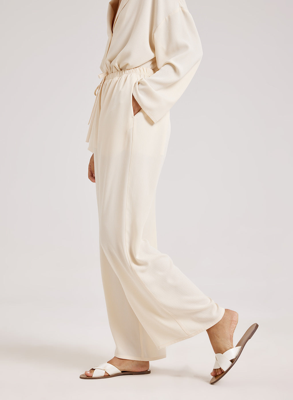 Texture Pajama Pants