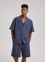 Boyfriend Flap Pocket Shirt – Nap Loungewear Tops