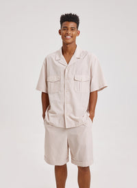 Boyfriend Flap Pocket Shirt