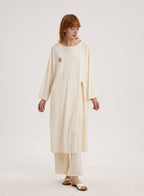 Split Side Printed Tunic