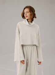 Buttoned Crop Top