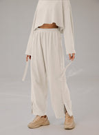 Relaxed Buttoned Pants