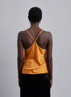 Cowl-Neck Silk Camisole