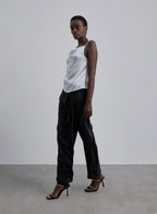 Adjustable Strap Silk Camisole