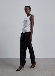 Adjustable Strap Silk Camisole