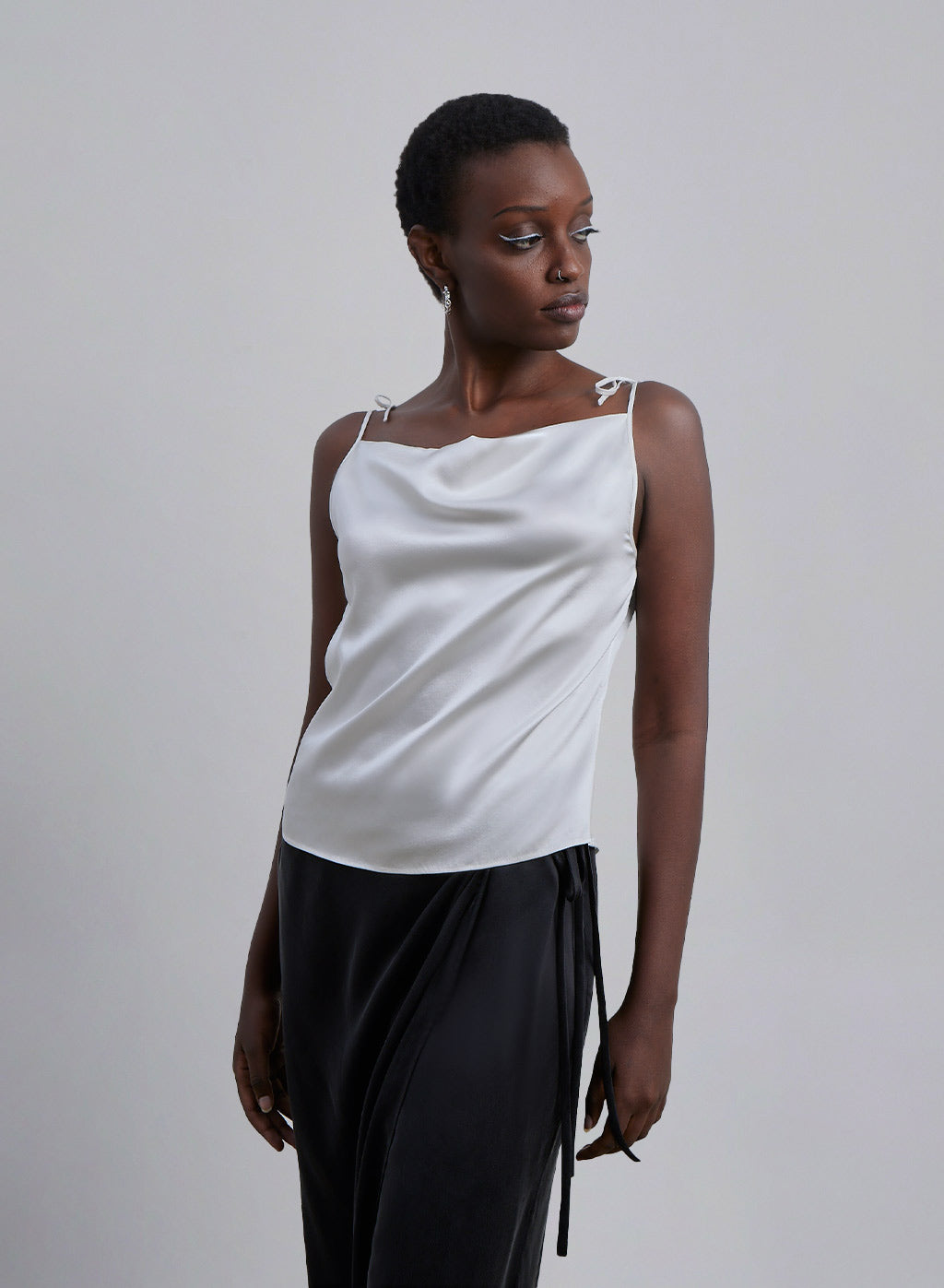 Adjustable Strap Silk Camisole