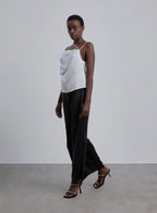 Square-Neck Silk Camisole