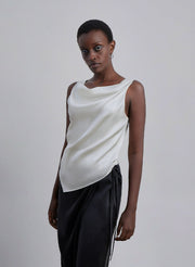 Draped Wide Strap Silk Camisole – Nap Loungewear Intimates & Shapewear