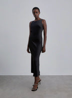 Backless Silk Dress