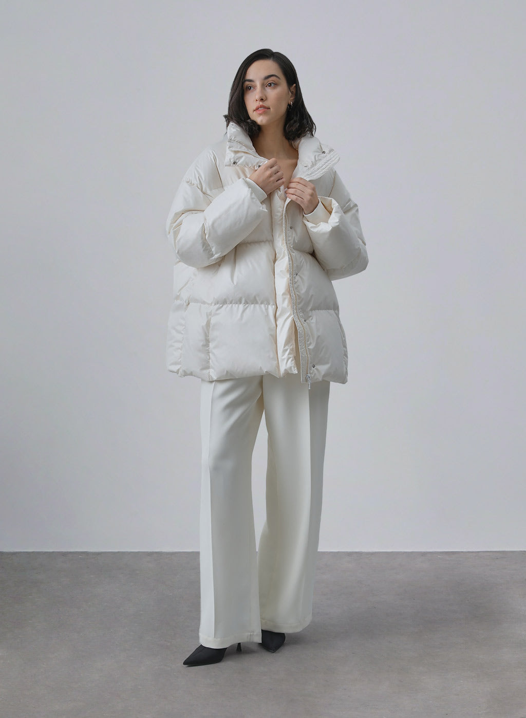 Leisure Channel-Quilt Parka Down