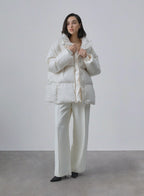 Leisure Channel-Quilt Parka Down