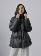 Leisure Channel-Quilt Parka Down