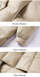 Fake Two-Piece Thickened Down Coat