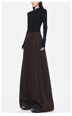 Wide Leg Suit Pants