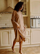 Oversized Long Hoodie Dress