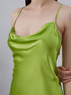 Silk Satin Slip Dress