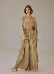 Flowy Open-Front Cardigan