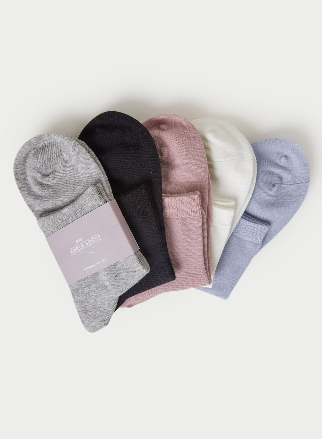 Mixed Cotton Ankle Socks