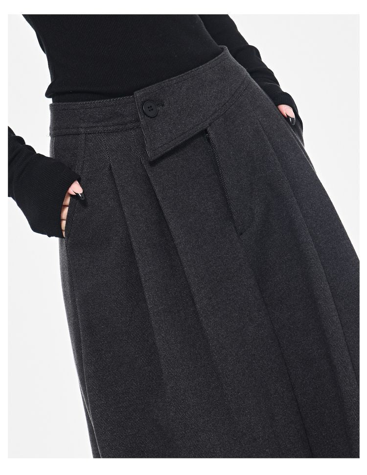 Winter 2025 Women's Wide-Leg Suit Pants