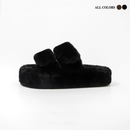 Thick-soled Non-slip Furry Slippers