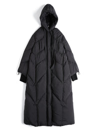 Quilt-style Thick Down Jacket