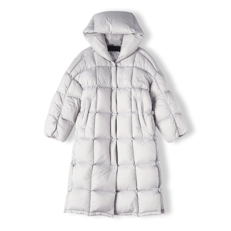 Adjustable A-Line Down Jacket