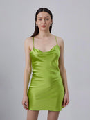 Silk Satin Slip Dress