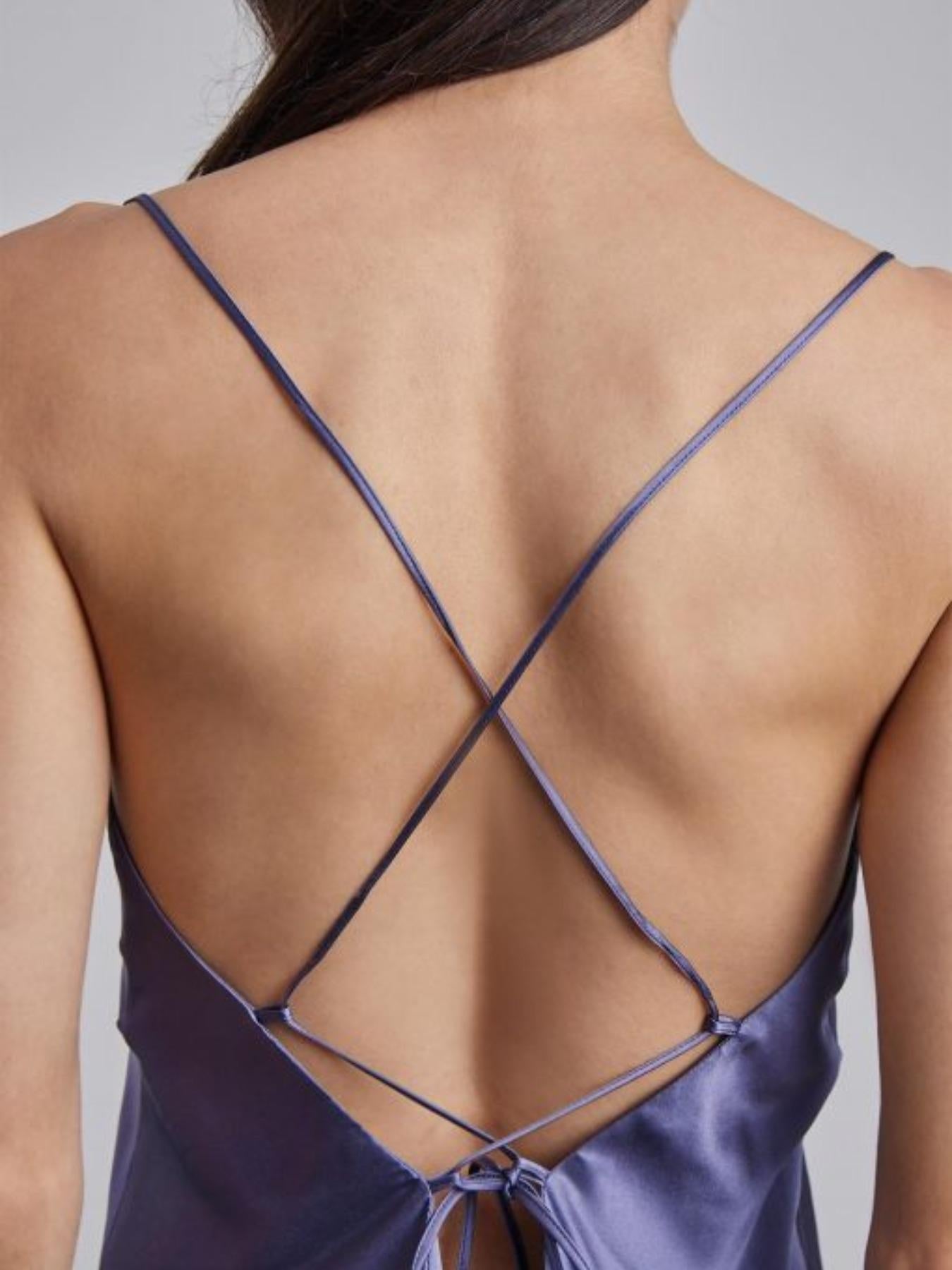 Silk Satin Slip Dress