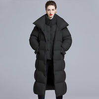 Fake Two-Piece Thickened Down Coat