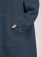 Oversized Fleece Knit Dress