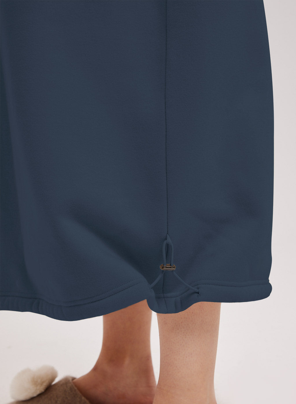 Oversized Fleece Knit Dress