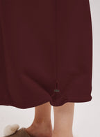 Oversized Fleece Knit Dress