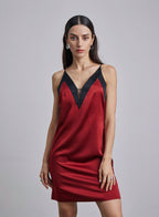 Devil's Silk Slip Dress