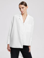 Asymmetric Design Shirt – Nap Loungewear Tops