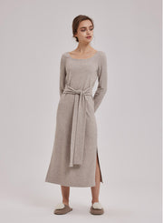 NAP Belted Knit Bodycon Dress – Nap Loungewear Dresses