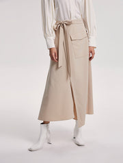 Belted Midi Skirt – Nap Loungewear Bottoms