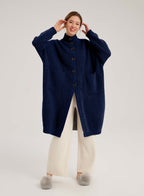 Box-Cut Camel Hair Cardi