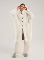 Box-Cut Camel Hair Cardi