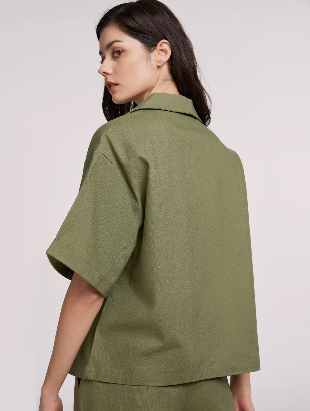 Classic Collar Regular Fit Blouse