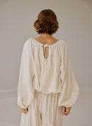 Cloudy Gathered Blouse