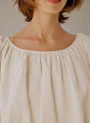 Cloudy Gathered Blouse