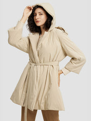Cotton-padded Hooded Coat – Nap Loungewear Outerwear