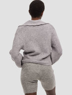 Curly Collar Cardigan