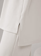 Cut Out Sleeve Sweatshirt