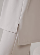 Cut Out Sleeve Sweatshirt